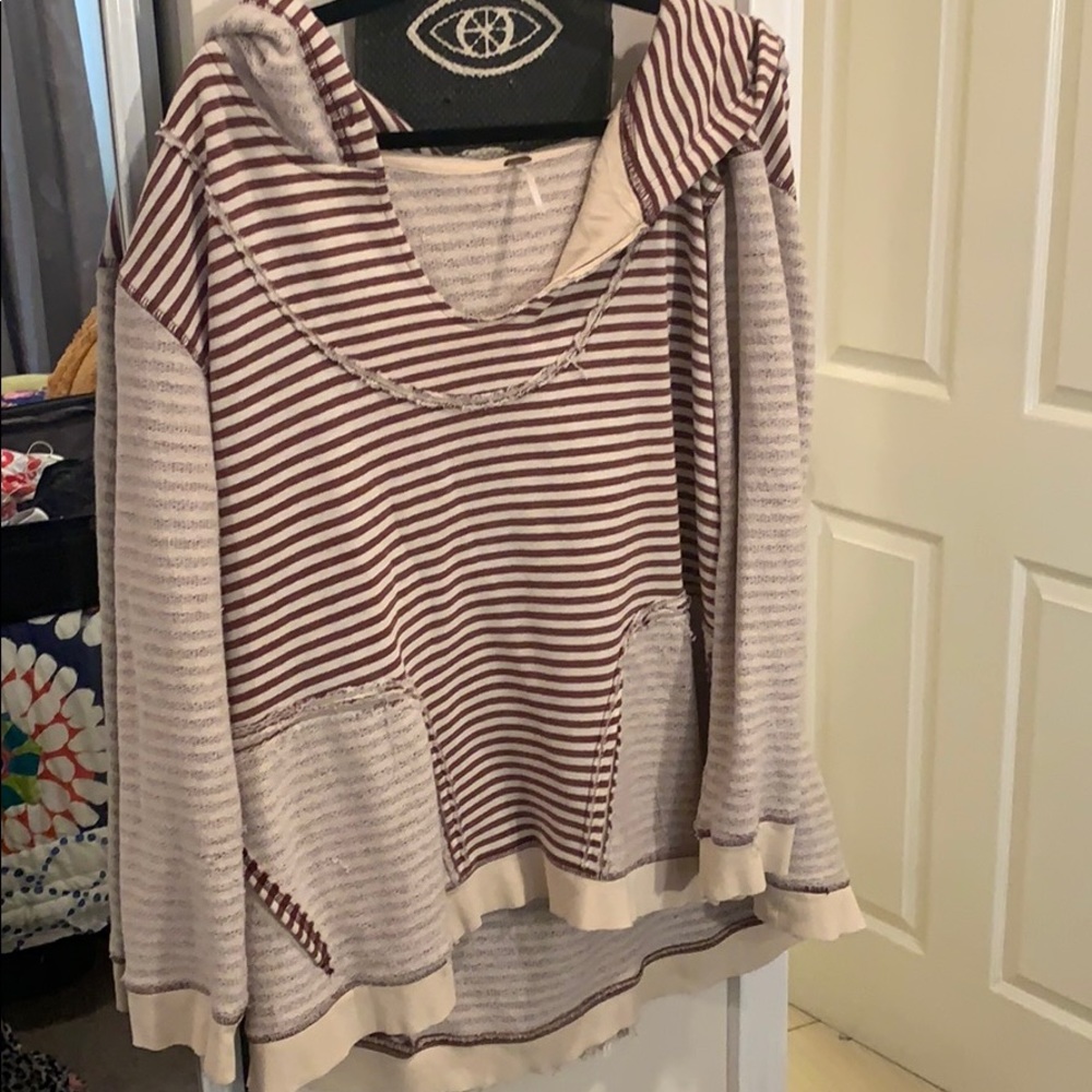 Free People Oversized Sweatshirt